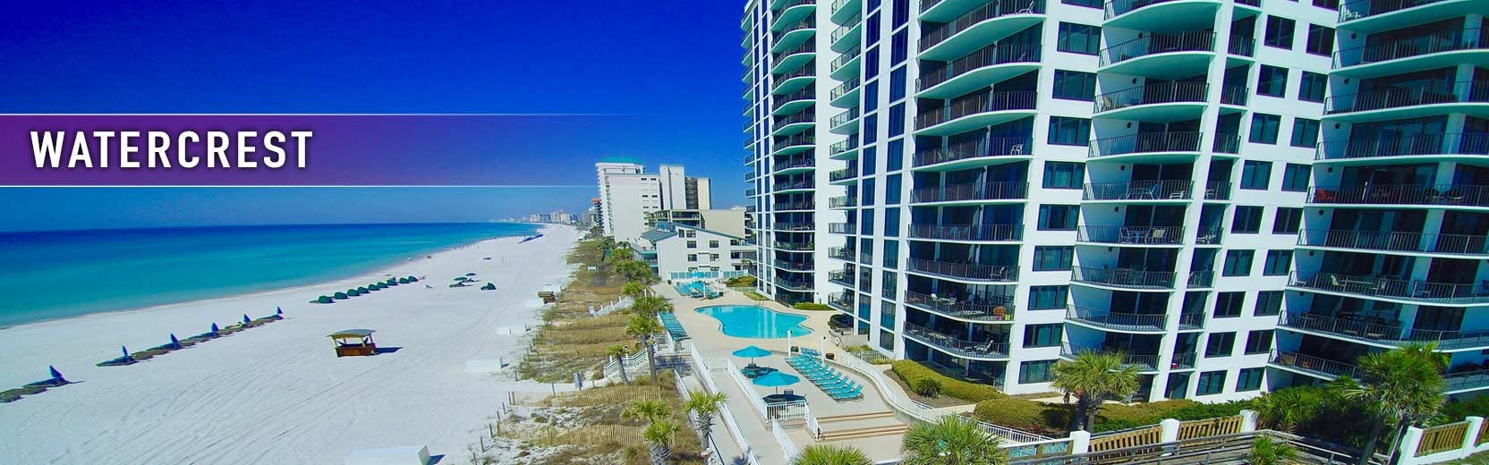 Watercrest Panama City Beach Florida Gulf Front Condo Rentals